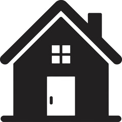 house icon isolated on white