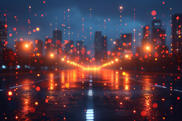 Obraz premium Digital Concept: Exploring Innovation in the Digital World