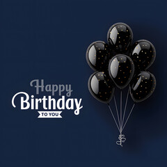 Obraz premium Happy Birthday 