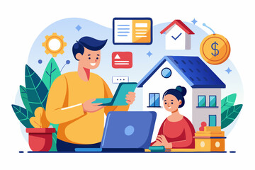 
A close-up image of a person using a calculator while holding a credit card, symbolizing financial management, 