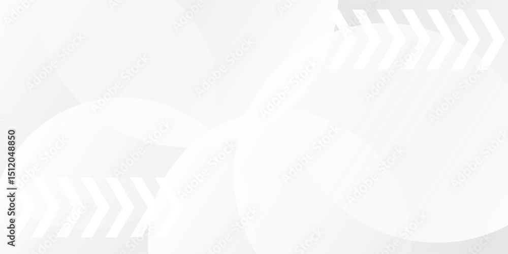 Aufkleber white geometric abstract background overlap layer on bright space with lines effect decoration. mode