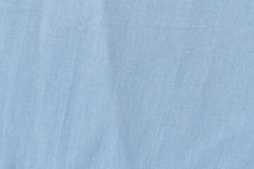 Blue Polyester Elastane Fabric Close-up