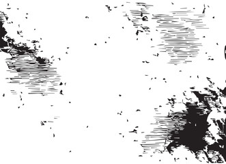 Black and white Grunge texture background. Distressed texture. Monochrome texture. 