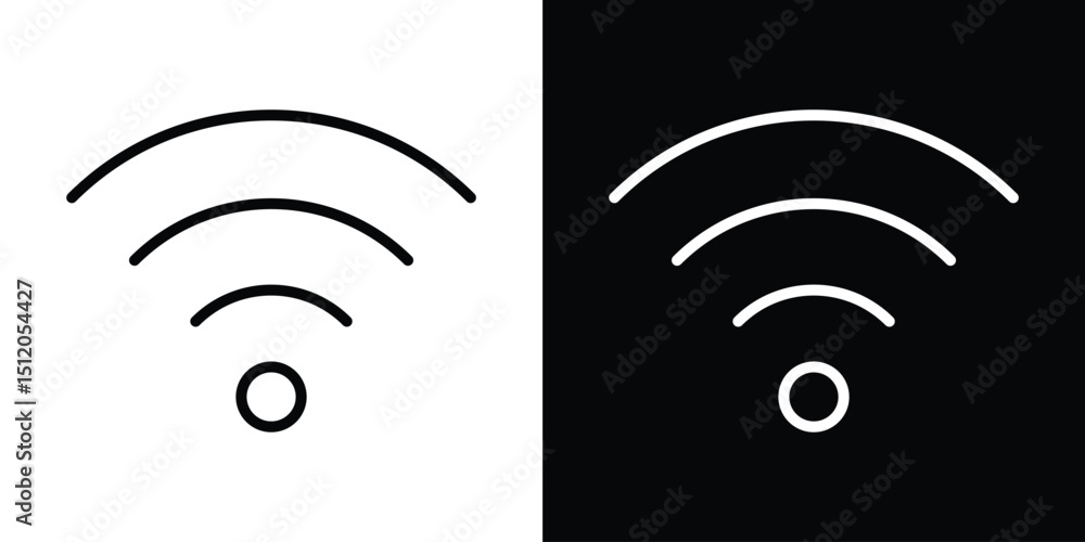 Poster Sensor icon. Simple element illustration. outline and flat symbol design
