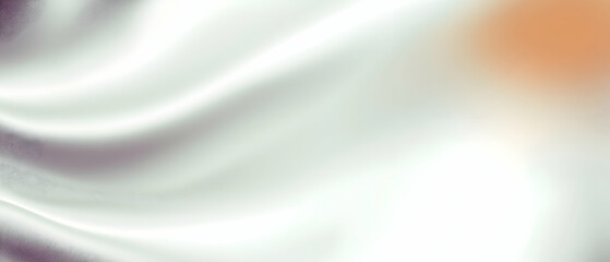 Fototapeta premium Abstract White Fabric Background With Orange Gradient