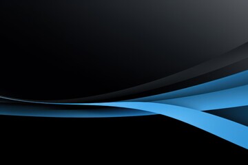Fototapeta premium Black and blue backgrounds abstract light.
