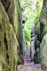 Ritterschlucht in Oybin