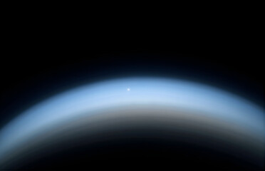 View of a Planet in Space