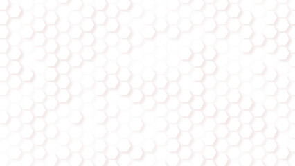 Fototapeta premium Texture bee comb grid. Flat vector illustration isolated on white background. Honeycomb pattern with hexagon mesh.