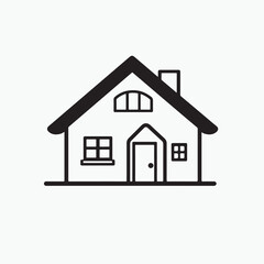 house icon on white background