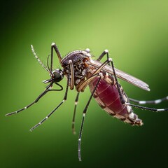 Naklejka premium dengue mosquito