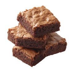 Delicious, fudgy brownie stacks, perfect for dessert or snack. Soft texture, rich chocolate flavor, and an appealing appearance make these treats irresistible.