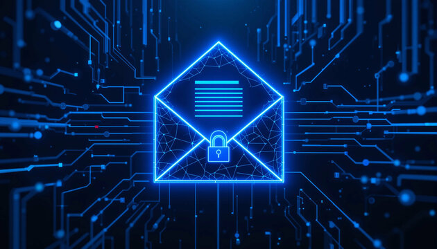 Secure Email Messaging System Data Protection Network Technology Digital Privacy