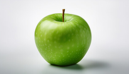 fresh green apple isolated for a transparent white background