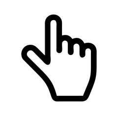 Fototapeta premium hand click icon design