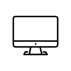 desktop computer monitor icon design