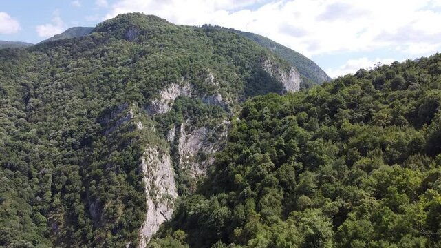 Şeker Canyon  in Yenice forests is very beautiful in spring