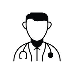 Doctor  Icon vector