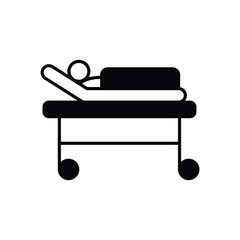 Stretcher  Icon vector