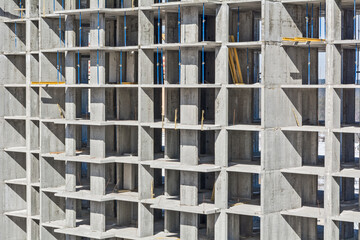 Site buildings under construction