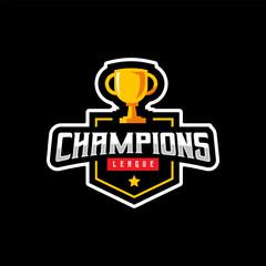 Trophy Champion League Sport logo