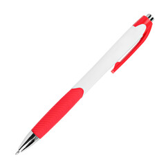 pen white with red isolated
