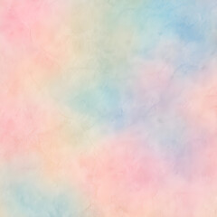 Obraz premium Photo of Soft pastel rainbow gradient abstract background texture