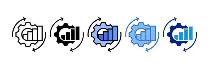 Optimization Icon Element For Design