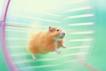 Hamster Running Hamster Wheel