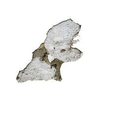 Obraz premium Old Damp Wall with Mold and Cracked Plaster Texture – High Resolution Damage Detail