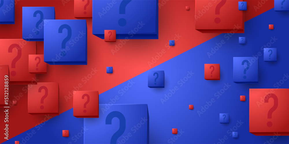Poster an illustration for setting a problem solving problem in business. a presentation image helps you so