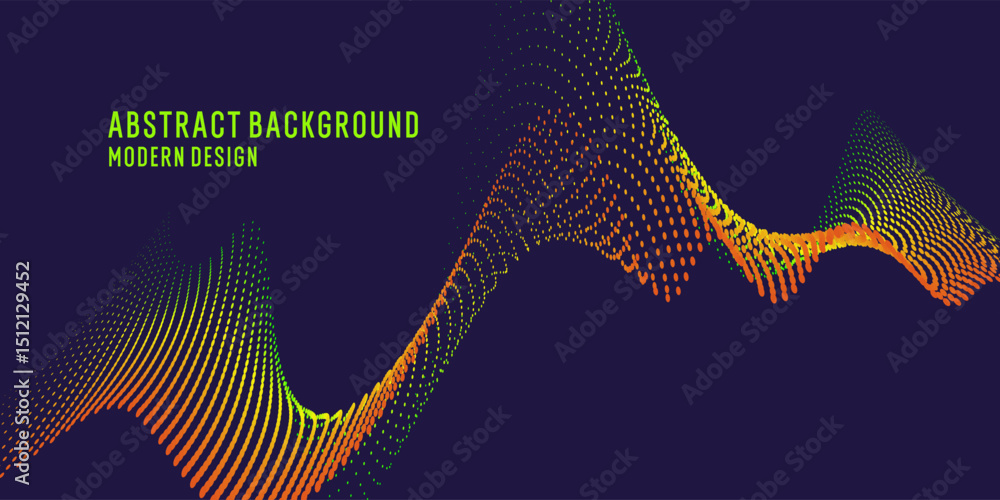 Poster a background with wavy lines that create a background with wavy lines that create an abstract patter