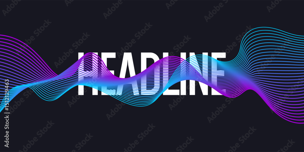 Poster a design element. vector graphics. abstract illustration for the presentation and placement of vario