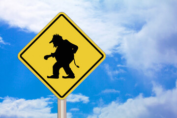Troll - Crossing sign