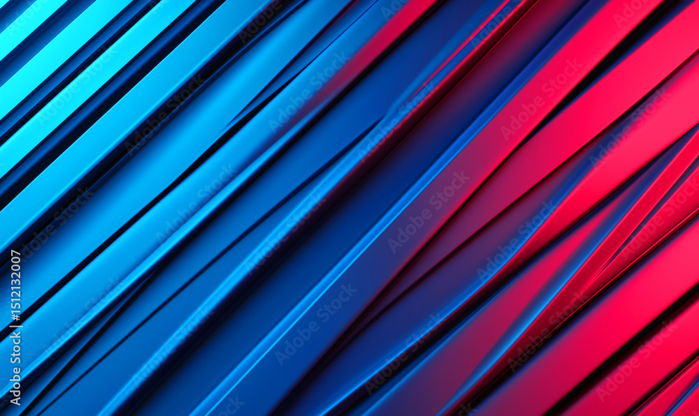 Aufkleber abstract modern background with layers of blue and red color gradients