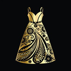 Fashionable Women's Dress Logo Art | Modern Beauty Fashion Vector for Clothing Store Design.
Creative Women's Dress Logo | Fashionable Beauty Fashion Vector for Boutique & Fashion Show Branding