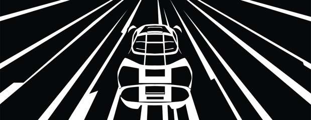Abstract fast racing speed background