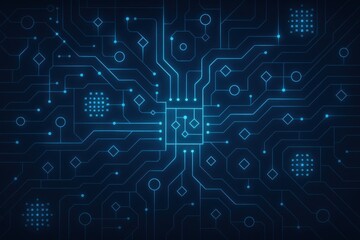 The illustrates the concept strategy and decision-making within digital innovation highlighting the interconnected data and business processes that drive efficiency and growth