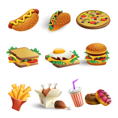 fast food collection