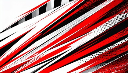 Red black white stripe pattern background - ideal for website backgrounds