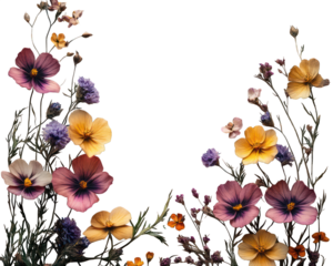 Dried flower arrangement