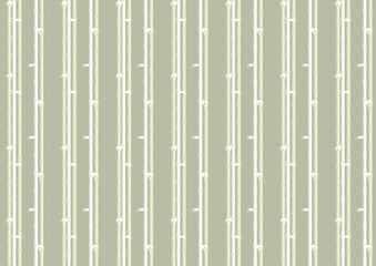 【日本の伝統模様】竹のシームレスパターン（緑系） / Take &ndash; Japanese Traditional Bamboo Pattern (Green Tones)