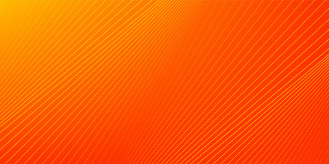 Abstract orange background with lines. Eps10 vector