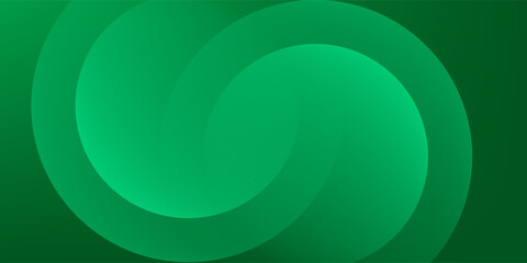 Obraz premium Abstract green gradient shapes background. Eps10 vector