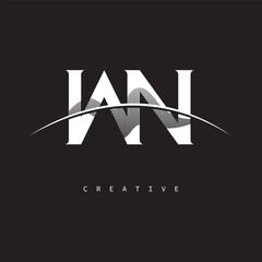 WN Monogram Logo – Minimal Elegant Letter mark for Creative Branding & Modern Identity Design