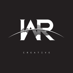 WR Monogram Logo – Minimal Elegant Letter mark for Creative Branding & Modern Identity Design"
