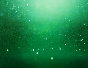 柔光と控えめなきらめきで描かれた落ち着いたグリーン抽象背景