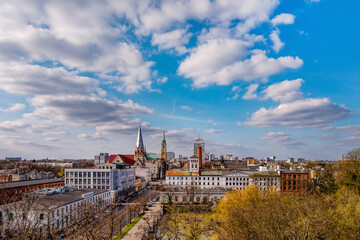 City of Lodz, Poland. View of the White Factory.  © Tomasz Warszewski