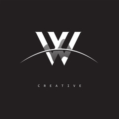 VV Monogram Logo – Minimal Elegant Letter mark for Creative Branding & Modern Identity Design