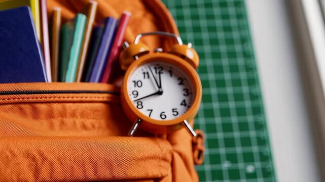 Close-Up Of School Equipment Arrangement